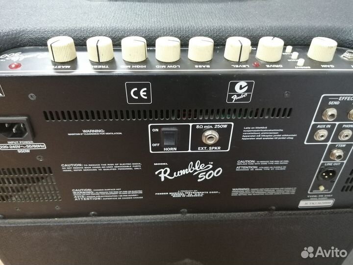 Fender rumble 500