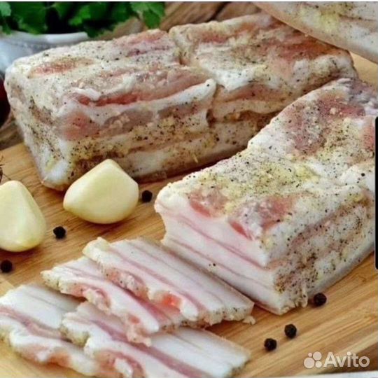 Сало соленое