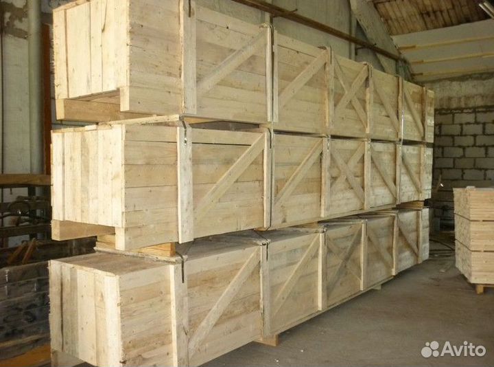 Ящик деревянный для транспортировки грузов