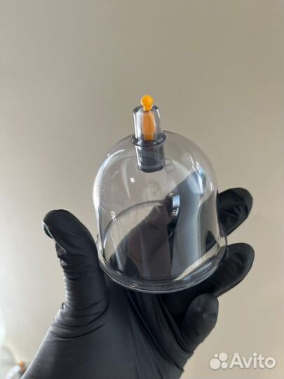 Темные вакуумные банки для массажа и хиджамы B01