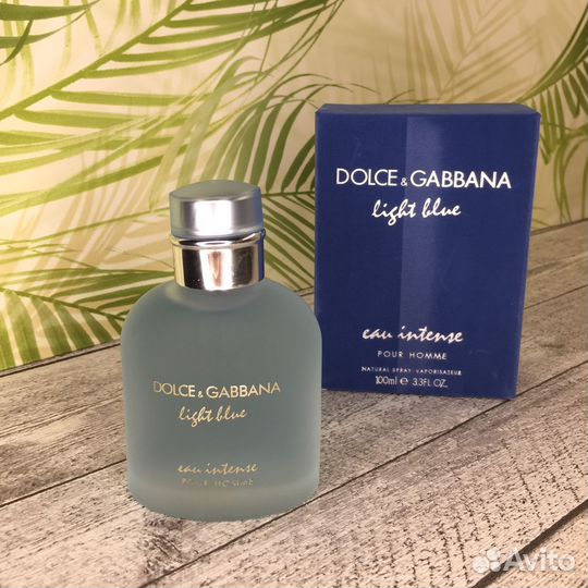 Dolce Gabbana light Blue Intense Pour Homme 100 мл