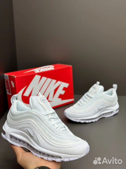 Кроссовки мужские Nike air max 97 white