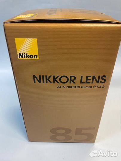 Nikon 85mm f/1.8G AF-S Nikkor новый