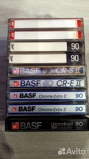 Аудиокассеты basf,разных годов