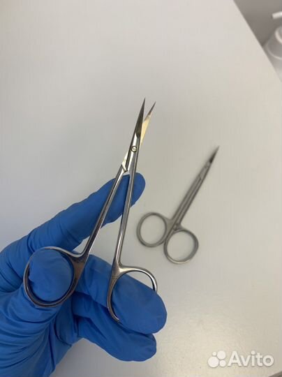 Ножницы для маникюра, масло для инструмента