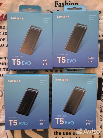 Портативный ssd Samsung T5 Evo 2tb