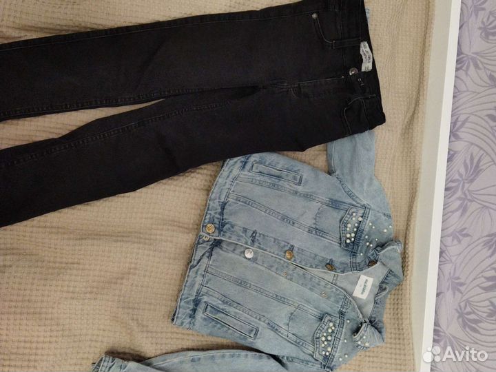 Одежда для девочки пакетом 128