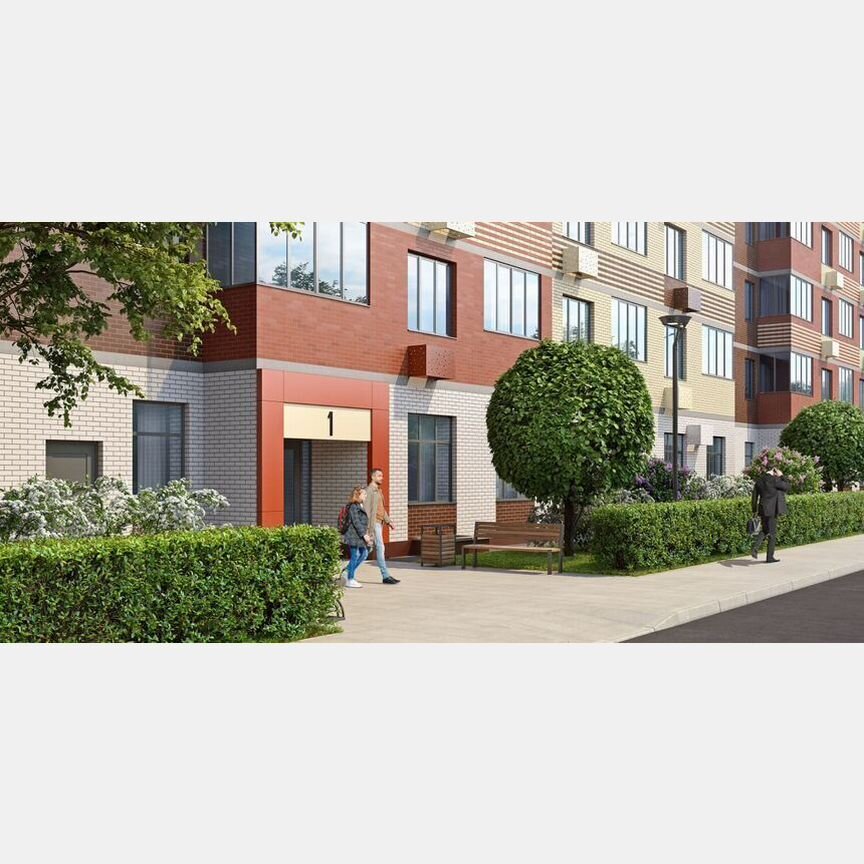 2-к. квартира, 54,6 м², 3/15 эт.