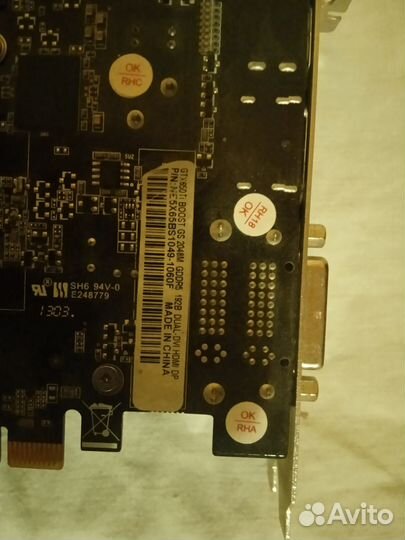 Видеокарта GTX650Ti boost б/у