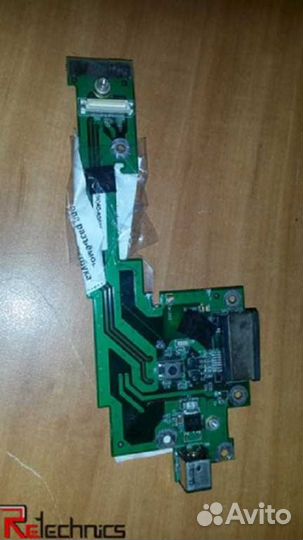 Плата вывода разъёмов питания, rj-45, rj-11 ноутб