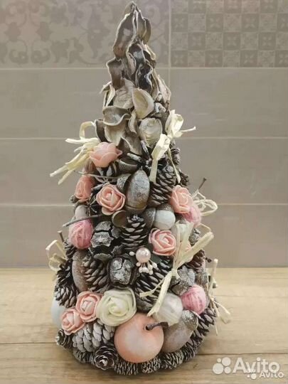 Новогодний декор (ёлочки эко)