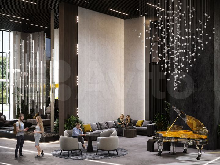 2-к. квартира, 60,1 м², 12/24 эт.