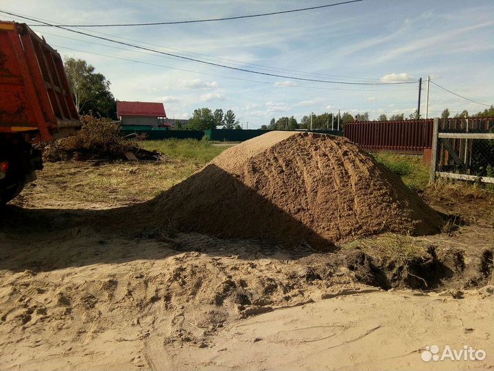 Песок для бетона