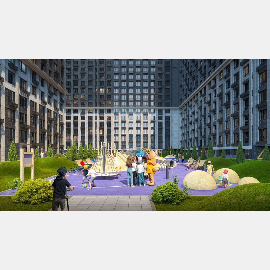 3-к. квартира, 83,9 м², 2/25 эт.