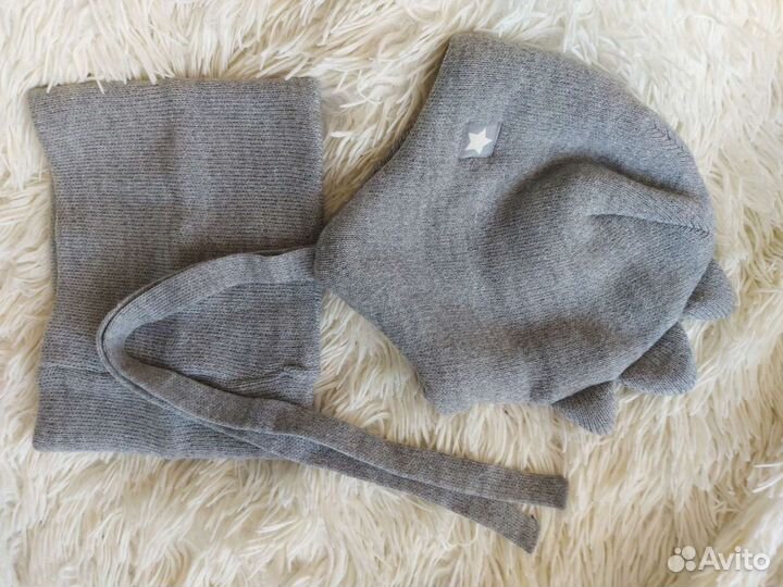 Дракоша Шапка со снудом детская