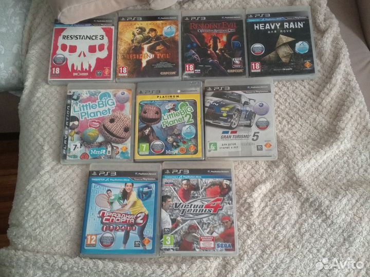 Диски на ps3