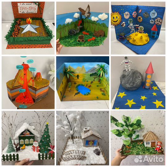 Поделки в детский сад и школу