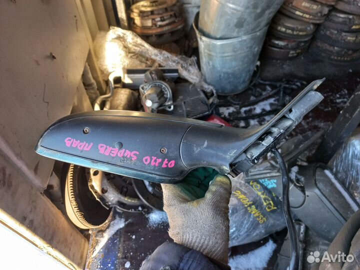 Зеркало левое электро Skoda Superb 1 Суперб 5конт