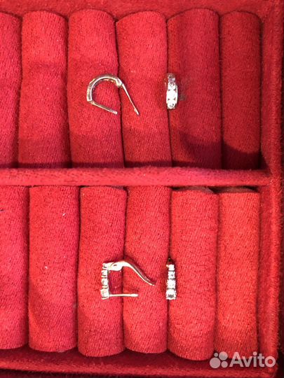 Золотые серьги