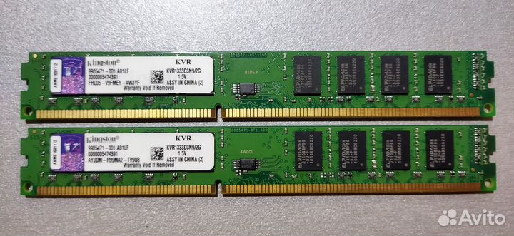 Оперативная память ddr3 4Гб (2x2Гб)