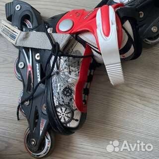 Роликовые коньки(лезвия) + защита