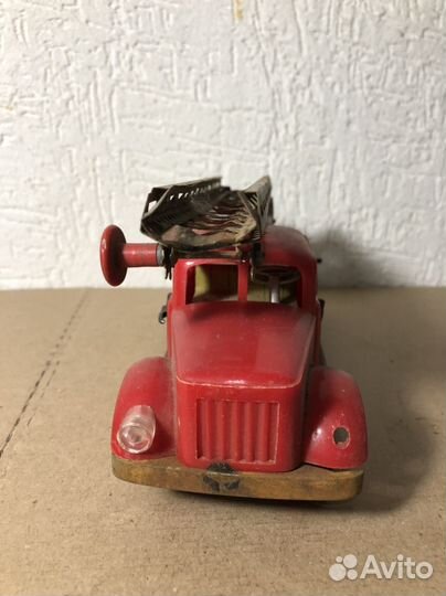 Пожарная машина СССР игрушка