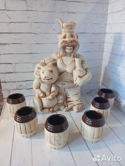 Штоф набор водочно-коньячный 