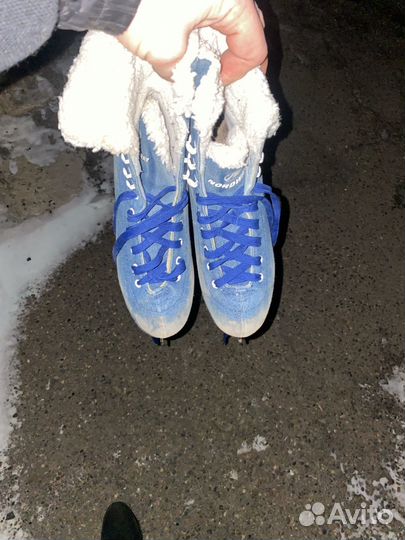 Коньки фигурные 38 размер