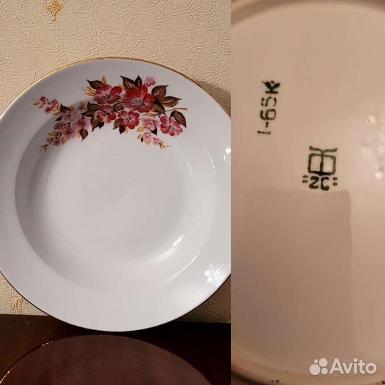Фарфоровые Тарелки разные