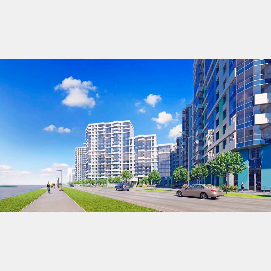 3-к. квартира, 86 м², 10/20 эт.