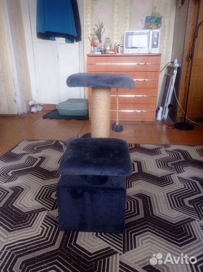 Когтеточка домик для кошки