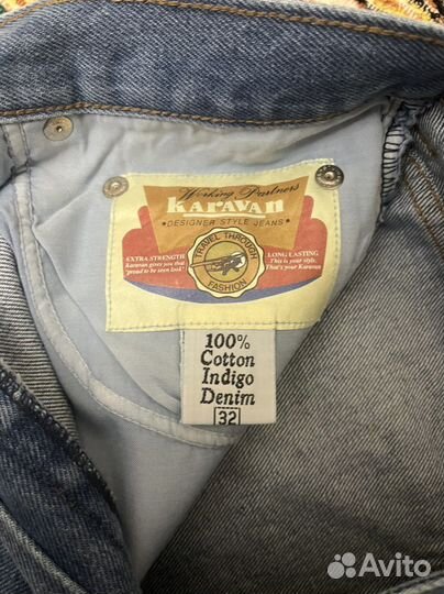 Karavan джинсы новые W32