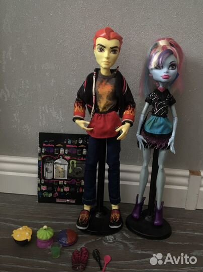 Набор Monster High Heath Burns/Abbey Bominable