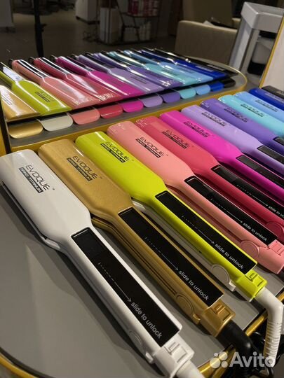 Щипцы-выпрямители с широкими evoque утюг утюжок