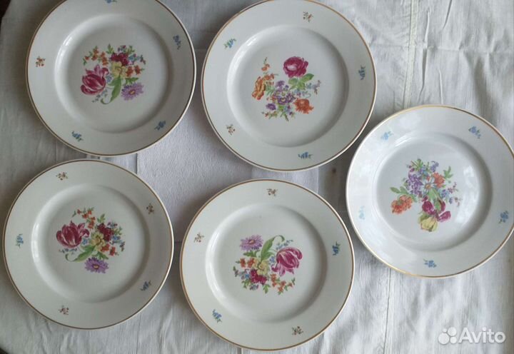 Тарелки дулево СССР