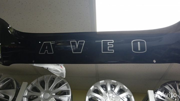 Дефлектор капота chevrolet aveo