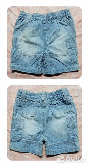 Шорты на мальчика до 6 месяцев