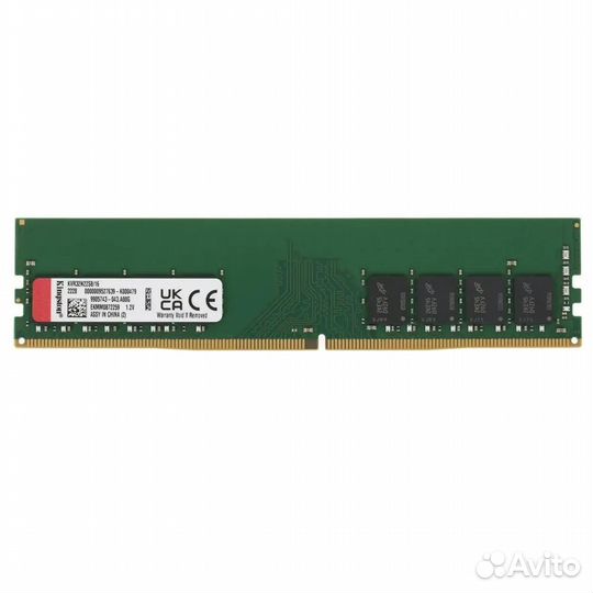 Kingston valueram 16gb 3200 мгц