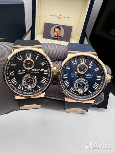 Часы ulyss’e nardi’n механика мужские 45мм