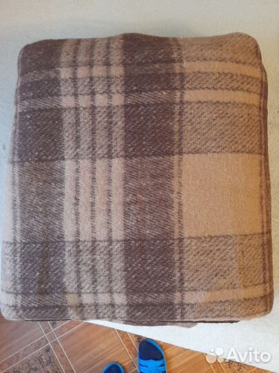 Одеяло шерстяное новое