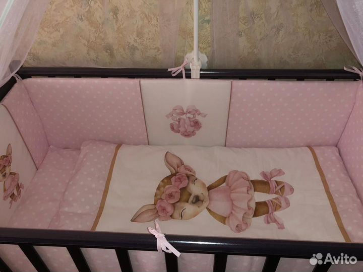 Бортики в кроватку