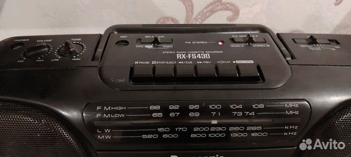 Panasonic rx fs 430