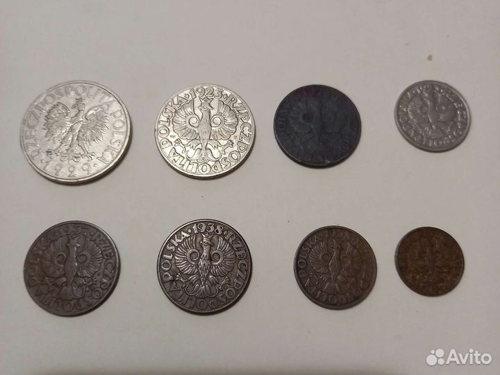 Монеты Польши Пилсудского 1923-1938г.г