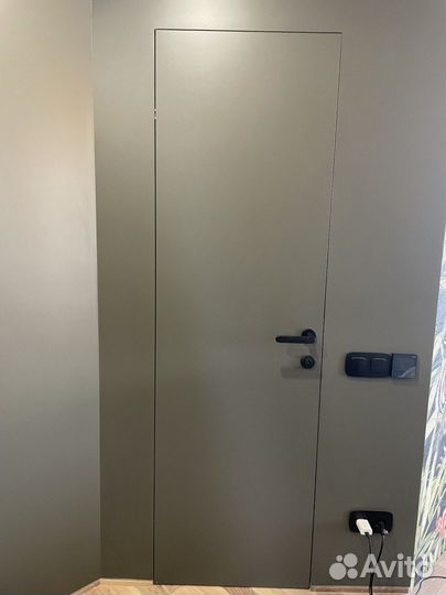 Скрытые межкомнатные двери под покраску