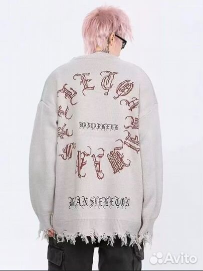 Свитер оверсайз