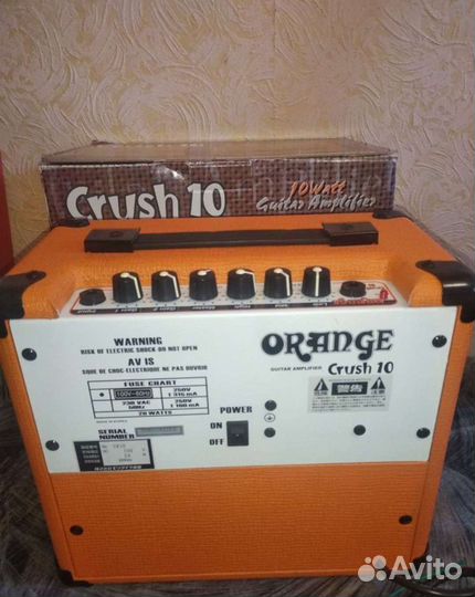Комбо усилители Orange crush10, VOX10