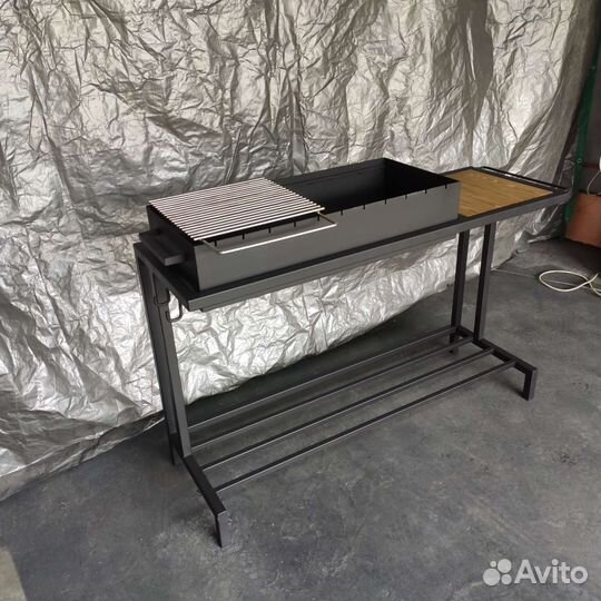 Мангал в стиле лофт