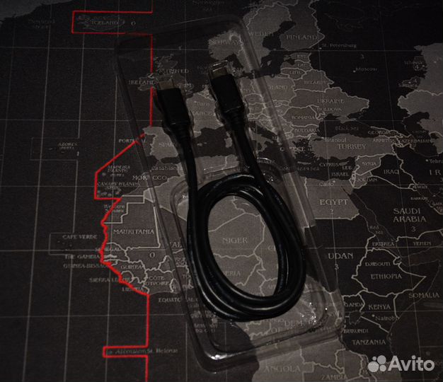 Кабель USB TypeC - USB TypeC 1 метр