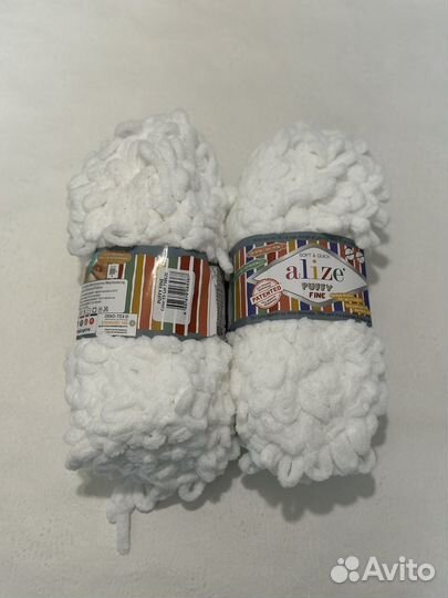 Пряжа alize puffy, puffy color, puffy fine, ombre
