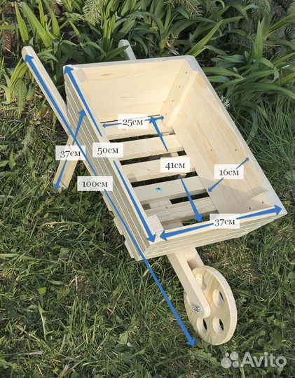 Декоративная телега
